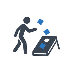 Cornhole Toss Game icon