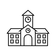 Building with clock tower and windows