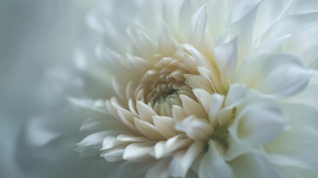 white dahlia flower
