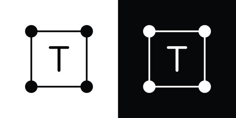 Text icon vector graphics. filled vector sign, Symbol illustration.