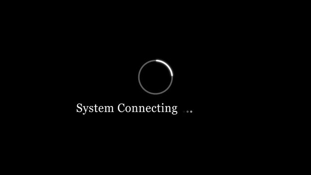  system connecting Loading Animation &mdash; Calm & Minimal Progress Indicator for Smooth User Experience	
