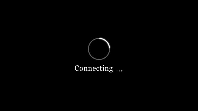  connecting  Loading Animation &mdash; Calm & Minimal Progress Indicator for Smooth User Experience	
