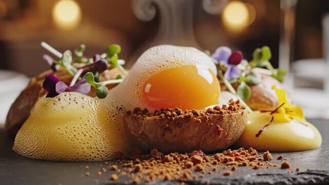 easter cake and easter eggs