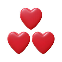 valentine 3d render icon