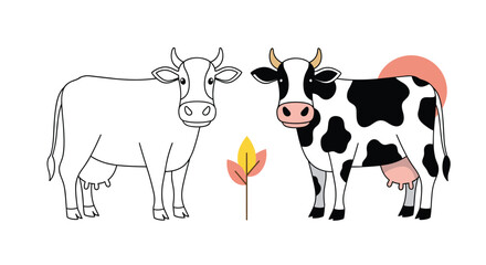 Understanding cow anatomy and the process of dairy farming for sustainable agriculture.