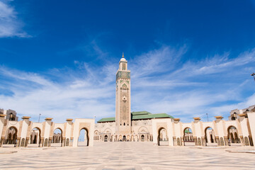 Hassan II Mosque, Casablanca, Morocco &ndash; The majestic Hassan II Mosque stands on the Atlantic coast