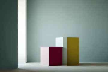 create assembly instruction featuring augmented reality labels with blurred white text bars