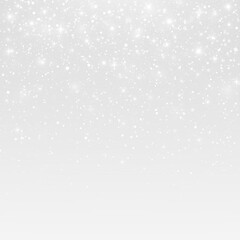 Abstract holiday background with glistering glitter and sparkling particles.