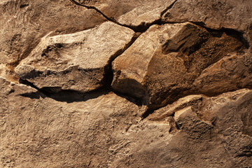 Naklejka premium rock texture with beautiful cracks
