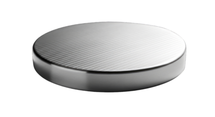 Hockey puck isolated on transparent background