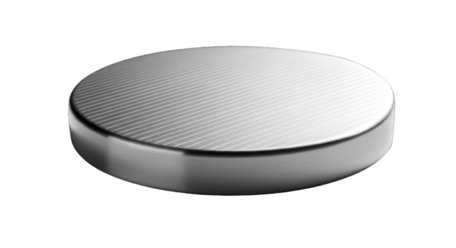 Hockey puck isolated on transparent background