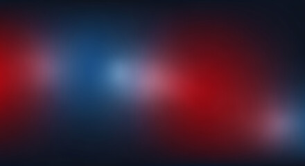 Obraz premium Dark red and blue glowing abstract blurred background