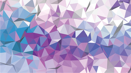 Vibrant Sunset Gradient Low Poly Abstract Background with Bold Geometric Texture