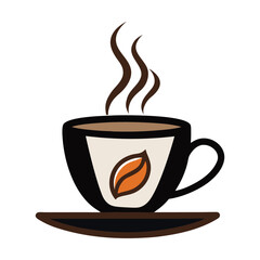 the coffee cup design vector illustration