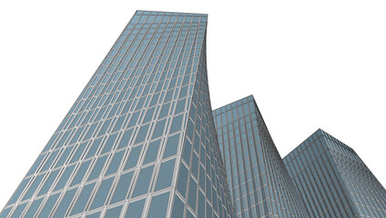 Fototapeta premium Architectural drawings vector 3d illustration
