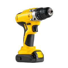 12V mini impact driver with slide-on battery for fast recharges in DIY tasks isolated on transparent White background png