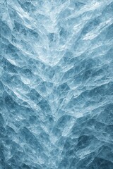 Abstract ice formation creating a stunning display of geometric pattern.