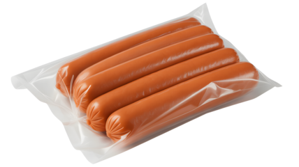 Freshly packaged plump hot dogs ready for grilling and delicious meals, a gourmet staple for any kitchen celebration.