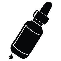 dropper bottle vector icon