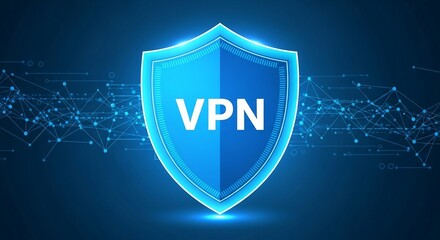 Secure your digital world with a strong VPN shield protecting data from cyber threats