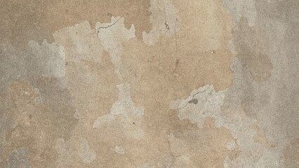 Fototapeta premium Aged textured wall with peeling paint and cracks.