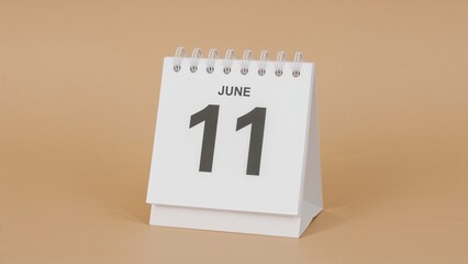 June 11 calendar date, day, and year 1983.