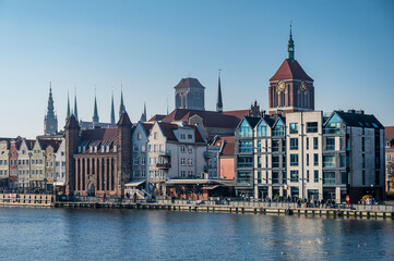 View of the Old Town - Gdansk, Poland