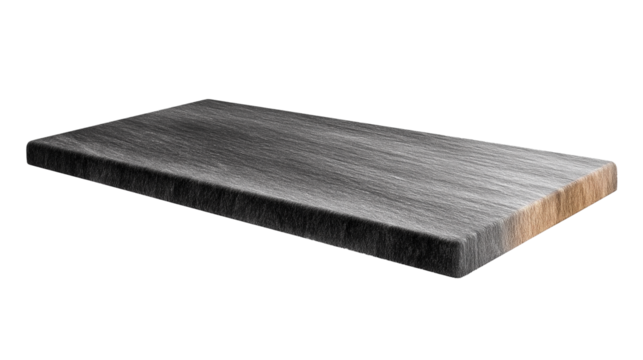 Stone countertop on white background For mounting product display or key visual layout.