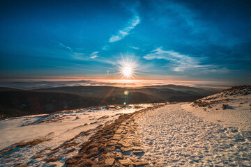 Natura, las, góry, drzewa, krajobraz, jesienią, drzew, skały, Polska, Krajobraz, Jesień, Dolny śląsk,  © Adrian Jaśpiński