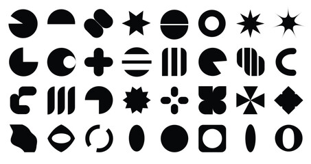 Collection of geometric shapes