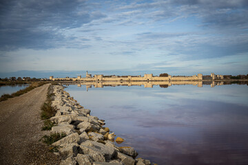 Aiguemortes et les salins