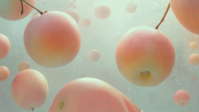 fruit in Liquid &ndash; Subtle Opacity and Calm Motion