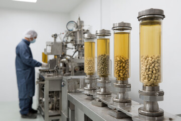 stateoftheart factory produces food capsules designed specifically for space missions