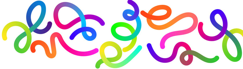 Colorful Gradient Curved Lines Abstract Background Design jpg