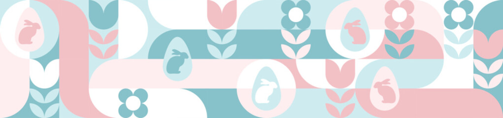 vector illustration of a easter card