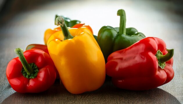 colorful bell peppers fresh vibrant vegetable medley