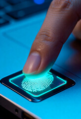 Artificial intelligence concept with digital brain, neural network connections, and futuristic technology interface.