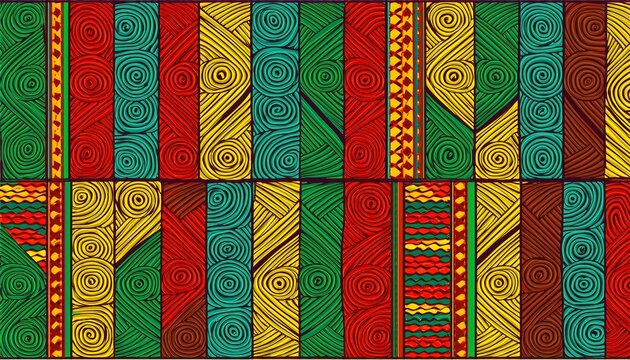 colorful geometric ndebele art pattern on south african textile fabric ndebele traditional art pattern south african