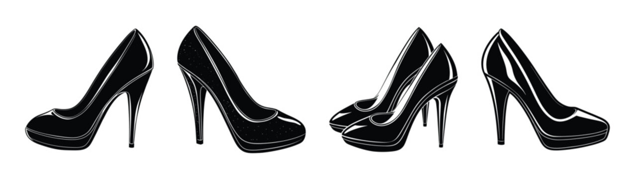 Shop black stiletto heels for women online platform shoes high heel pumps fashion footwear style trends