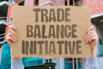 "Trade Balance Initiative" Imports offset export dominance. TRADE. BALANCE. IMPORT. EXPORT. DOMINANCE.