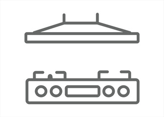 Kitchen icon Household appliances icon Stove icon, Home Appliance, Software, Gas Stove, Kitchen Stove