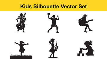 Abstract geometric shapes with vibrant color palette