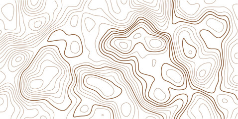 Topographic map background. Geographic line map with elevation assignments.Topographic map ,abstract height lines on white background ,vector.