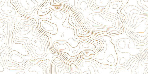 Topographic map background. Geographic line map with elevation assignments.Topographic map ,abstract height lines on white background ,vector.
