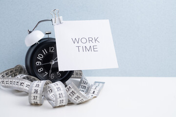 Work time focus: clock, measurement, and productivity, sport