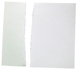 Torn paper in half PNG