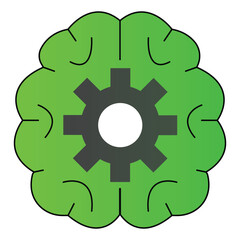 Artificial Intelligence Deep Learning Neural Network Icon