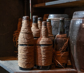 Old Dusty Bottles, Historic Wah Hop Store