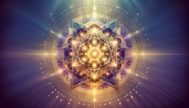 abstract fractal background - Powered by Adobe