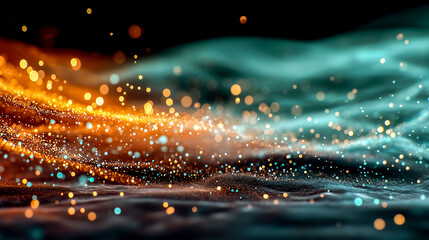 christmas lights background bokeh